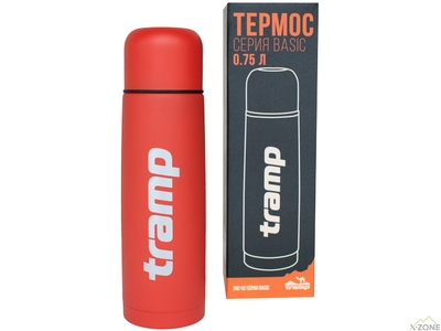 Термос Tramp Basic 0,75 л Красный (TRC-112-red) - фото