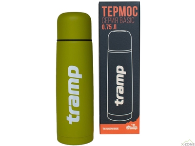 Термос Tramp Basic 0,75л Оливковий (TRC-112-olive) - фото