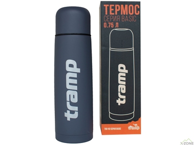 Термос Tramp Basic 0,75 л Серый (UTRC-112-grey) - фото