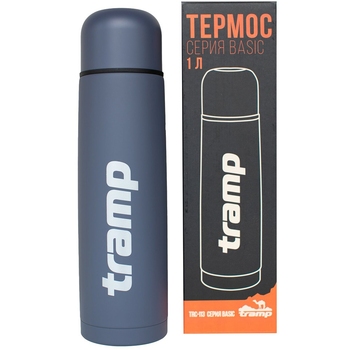 Термос Tramp Basic 1,0 л Серый (UTRC-113-grey) - фото