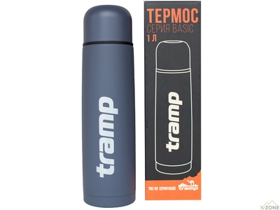 Термос Tramp Basic 1,0 л Сірий (UTRC-113-grey) - фото