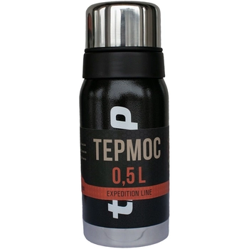 Термос Tramp Expedition Line 0,5 л Черный (UTRC-030-black) - фото