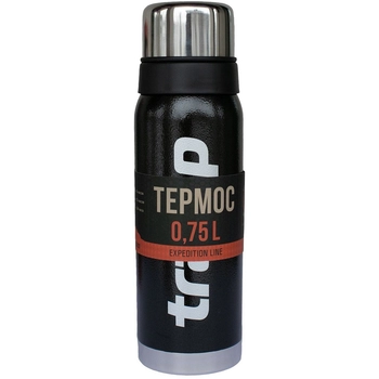 Термос Tramp Expedition Line 0,75 л Черный (UTRC-031-black) - фото