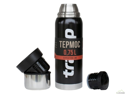 Термос Tramp Expedition Line 0,75л Чорний (UTRC-031-black) - фото