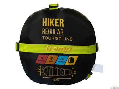 Спальний мішок Tramp Hiker Regular (TRS-051R) - фото