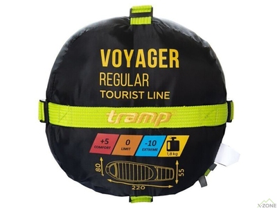 Спальный мешок кокон Tramp Voyager Long (TRS-052L) - фото