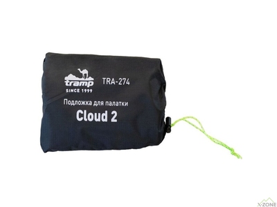 Мат для палатки Tramp Cloud Зеленый (TRA-274) - фото