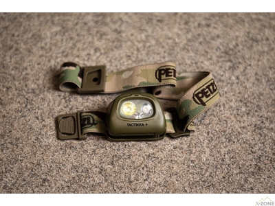 Фонарь налобный Petzl TacTikka+, Camo (E089EA01) - фото