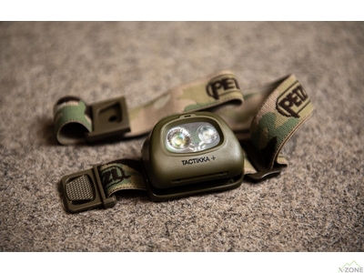 Фонарь налобный Petzl TacTikka+, Camo (E089EA01) - фото