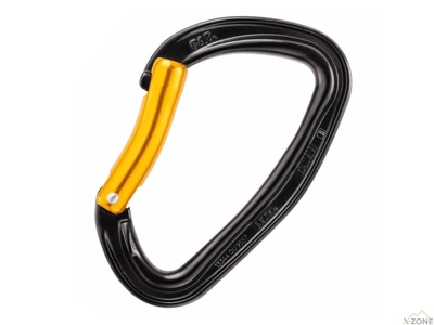 Набор карабинов 10 Petzl DJINN Steel pack, черный (M60APS B) - фото