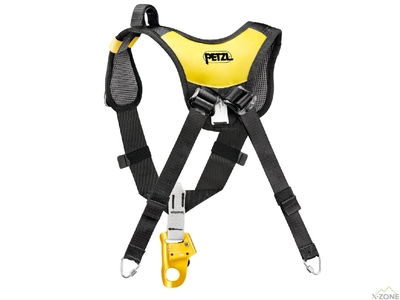 Страховочная система Petzl CHEST TOP, черный (C081AA00) - фото