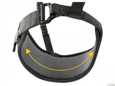 Страховочная система Petzl Falcon черная - фото