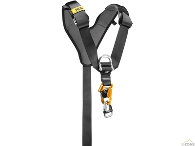 Страховочная система Petzl Top Croll, черный - фото