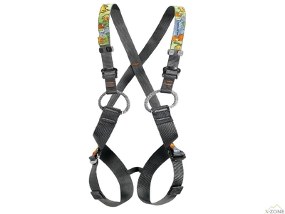 Обвязка детская Petzl Simba, черный (C65) - фото