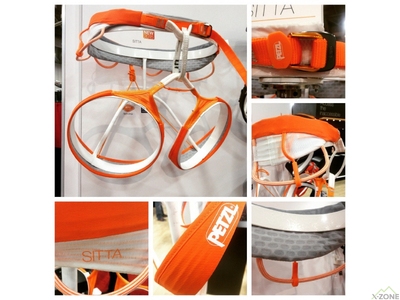 Обвязка Petzl Sitta Orange/White - фото