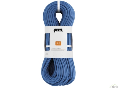 Мотузка Petzl CONTACT 9.8, Блакитний (R33AB 060) - фото