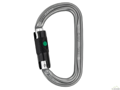 Карабін Petzl Am'd BALL LOCK, чорний (M34A BL) - фото