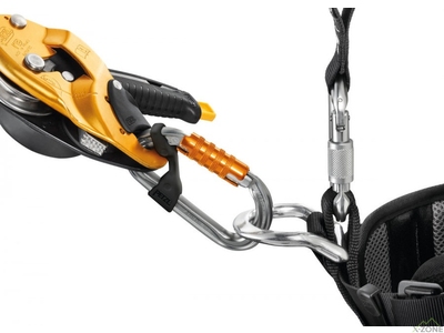 Карабін Petzl Am'd Triact-Lock, сірий (M34A TL) - фото