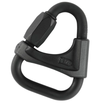 Карабін Petzl Delta n 8 з засувкою чорний (P11 8BN) - фото