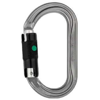 Карабін Petzl OK ball lock, сірий (M33A BL) - фото