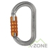 Карабин Petzl OK triact-lock, серебристый (M33A TL) - фото