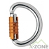 Карабін Petzl OMNI triact-Lock, сріблястий (M37 TL) - фото