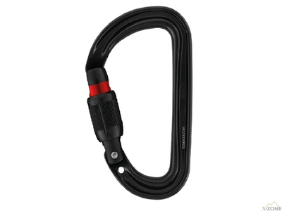 Карабин Petzl SM'D screw lock, черный (M39A SLN) - фото