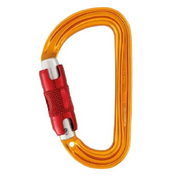 Карабин Petzl SM'D twist lock, оранжевый (M39A RL) - фото