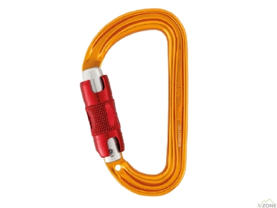 Карабин Petzl SM'D twist lock, оранжевый (M39A RL) - фото