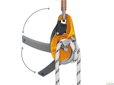 Спусковое устройство Petzl I'D Evac, оранжевый (D020CA00) - фото