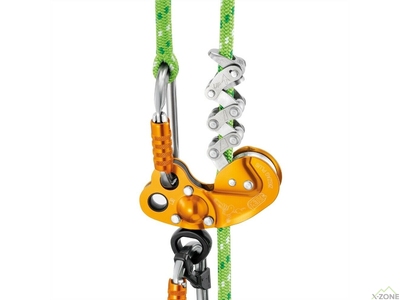 Спусковое устройство Petzl Zigzag, оранжевый (D022AA00) - фото