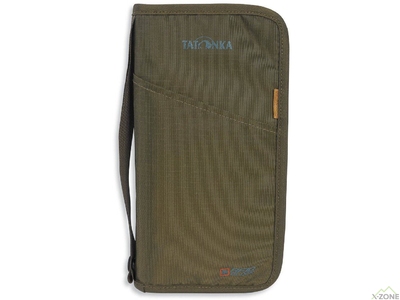 Гаманець Tatonka Travel Zip L RFID B Olive (TAT 2957.331) - фото