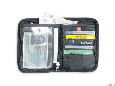 Кошелек Tatonka Travel Zip M RFID B Black (TAT 2958.040) - фото