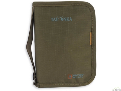 Кошелек Tatonka Travel Zip M RFID B Olive (TAT 2958.331) - фото
