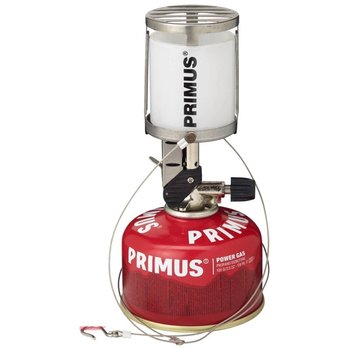 Лампа газова Primus Micron зі склом, червоний (221363) - фото