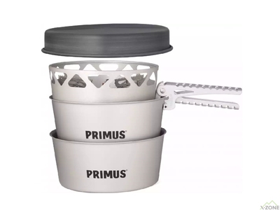 Пальник газовий Primus Essential Stove Set 2.3 L, сірий (351031) - фото