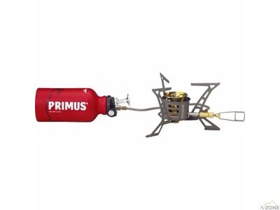Горелка мультитопливная Primus OmniLite Ti с флягой 0.3, серый (321985) - фото