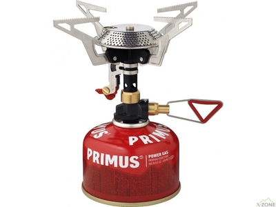 Пальник газовий Primus PowerTrail Reg з п'єзо, червоний (324415) - фото