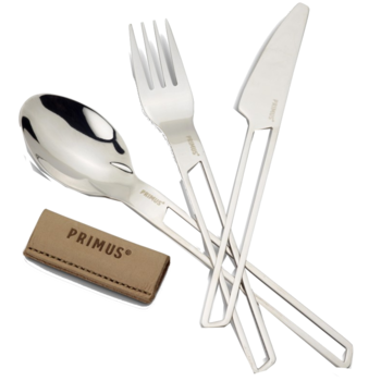Набір Primus CampFire Cutlery Set сірий (738017) - фото