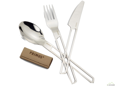 Набір Primus CampFire Cutlery Set сірий (738017) - фото