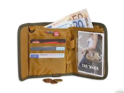 Гаманець Tatonka Euro Wallet RFID B Olive (TAT 2991.331) - фото