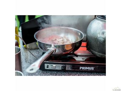 Сковородка Primus CampFire Frying Pan S/S 21 cm серая (738003) - фото