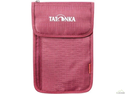 Гаманець натільний Tatonka Neck Wallet Bordeaux Red (TAT 2874.047) - фото