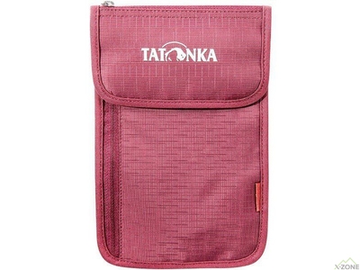 Кошелек нательный Tatonka Neck Wallet Bordeaux Red (TAT 2874.047) - фото