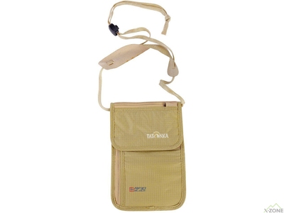 Гаманець натільний Tatonka Skin Neck Pouch RFID B Natural (TAT 2959.225) - фото