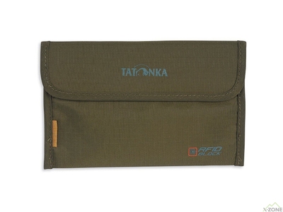 Кошелек Tatonka Travel Folder RFID B Olive (TAT 2956.331) - фото