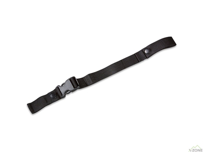 Ремінь нагрудний Tatonka Chest Belt 25 мм, Black (TAT 3271.040) - фото