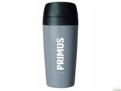 Термокружка пластиковая Primus Commuter mug 0,4 Concrete Gray (741004) - фото