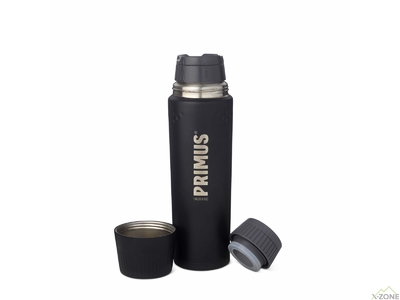 Термос Primus TrailBreak Vacuum bottle 1.0 чорний (737863) - фото