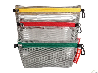 Набор чехлов на молнии Tatonka Zip Pouch Set Titan Grey (TAT 3129.025) - фото